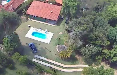 Linda chacara com piscina para venda no bairro do remanso ii em vargem grande paulista