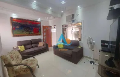 Casa térrea geminada com 2 dormitórios à venda, 90 m² por r$ 420.000 - ocian - praia grande/sp