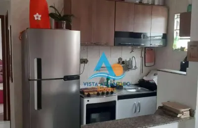 Apartamento com 1 dormitório à venda, 44 m² por r$ 210.000,00 - aviação - praia grande/sp