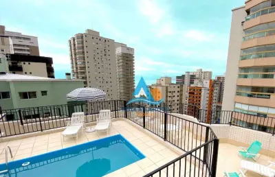 Cobertura com 3 quartos à venda, 208 m² por r$ 1.150.000 - aviação - praia grande/sp