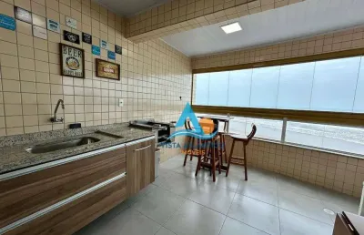 Apartamento com 2 dormitórios à venda, 83 m² por r$ 690.000 - caiçara - praia grande/sp