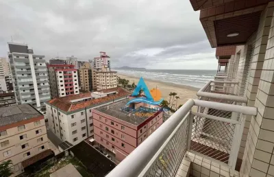 Apartamento com 2 dormitórios à venda, 66 m² por r$ 385.000,00 - cidade ocian - praia grande/sp