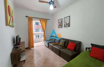 Apartamento com 1 dormitório à venda, 47 m² por r$ 320.000,00 - ocian - praia grande/sp