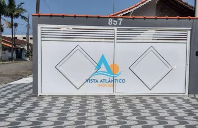 Casa com 2 dormitórios à venda, 48 m² por r$ 425.000,00 - maracanã - praia grande/sp