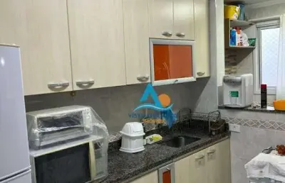 Apartamento com 1 dormitório à venda, 55 m² por r$ 310.000,00 - caiçara - praia grande/sp