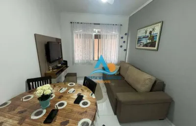 Apartamento com 2 dormitórios à venda, 72 m² por r$ 340.000,00 - aviação - praia grande/sp