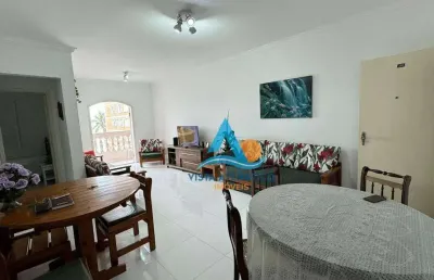 Apartamento com 3 dormitórios à venda, 86 m² por r$ 485.000 - tupi - praia grande/sp
