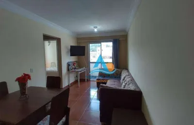Apartamento com 2 dormitórios à venda, 60 m² por r$ 290.000,00 - canto do forte - praia grande/sp