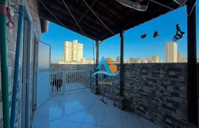 Casa com 2 dormitórios à venda, 55 m² por r$ 255.000,00 - tupi - praia grande/sp