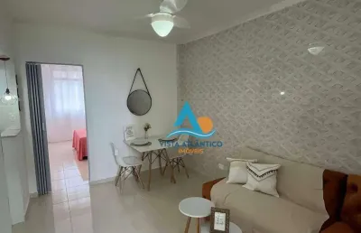Apartamento com 1 dormitório à venda, 47 m² por r$ 275.000,00 - vila guilhermina - praia grande/sp