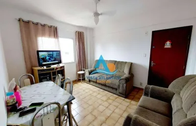 Apartamento com 1 dormitório à venda, 45 m² por r$ 220.000 - boqueirão - praia grande/sp