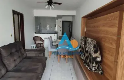 Apartamento com 2 quartos à venda, 77 m² por r$ 389.000 - vila assunção - praia grande/sp