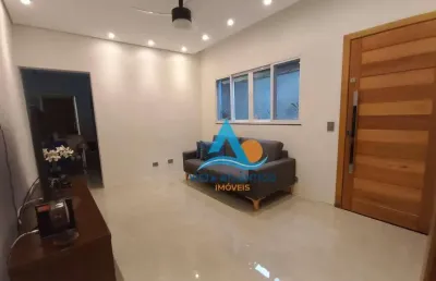 Casa com 2 dormitórios à venda, 72 m² por r$ 650.000,00 - mirim - praia grande/sp