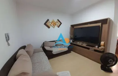 Apartamento com 1 dormitório à venda, 48 m² por r$ 260.000,00 - tupi - praia grande/sp
