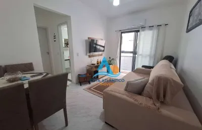 Apartamento com 1 dormitório à venda, 50 m² por r$ 295.000 - vila assunção - praia grande/sp