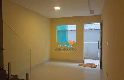 Sobrado em condomínio com 2 quartos à venda, 55 m² por r$ 380.000 - tupi - praia grande/sp