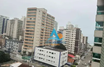 Apartamento com 2 dormitórios à venda, 81 m² por r$ 500.000 - aviação - praia grande/sp