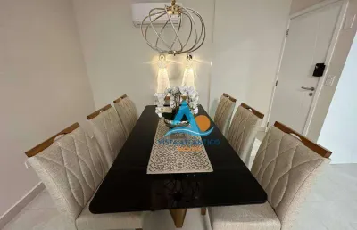 Apartamento com 2 dormitórios à venda, 76 m² por r$ 850.000,00 - boqueirão - praia grande/sp