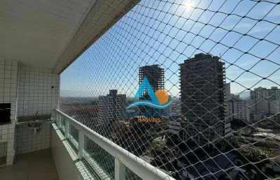 Apartamento com 2 dormitórios à venda, 74 m² por r$ 470.000,00 - vila guilhermina - praia grande/sp