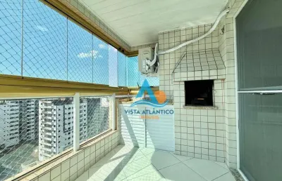 Apartamento com 1 dormitório à venda, 45 m² por r$ 370.000,00 - tupi - praia grande/sp