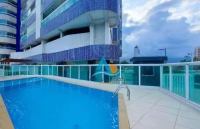 Apartamento com 2 dormitórios à venda, 86 m² por r$ 620.000,00 - maracanã - praia grande/sp