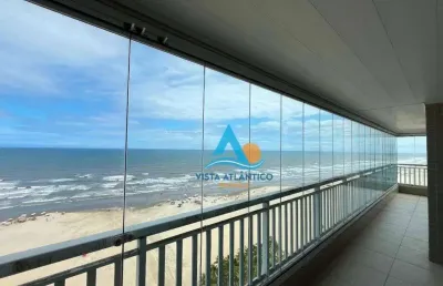 Apartamento  frente mar com 3 suítes por r$ 2.200.000 - aviação - praia grande/sp