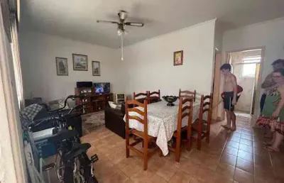 Apartamento com 1 dormitório à venda, 46 m² por r$ 220.000,00 - vilamar - praia grande/sp