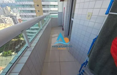 Apartamento com 2 dormitórios à venda, 64 m² por r$ 390.000,00 - caiçara - praia grande/sp