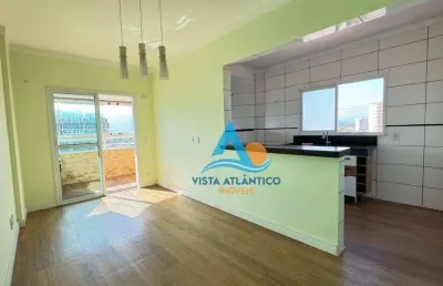 Apartamento com 1 dormitório, sacada, lazer completo, 53 m² por r$ 340.000 - caiçara - praia grande/sp