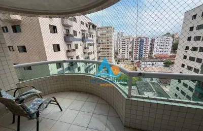 Apartamento com 2 dormitórios à venda, 93 m² por r$ 620.000,00 - tupi - praia grande/sp