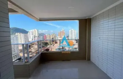 Alto padrão no canto do forte - apartamento com 3 dormitórios à venda, 104 m² por r$ 950.000 - canto do forte - praia grande/sp