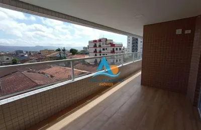 Novo apartamento com 2 suítes à venda, 91 m² por r$ 570.000 - tupi - praia grande/sp