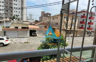 Sobrado com 2 dormitórios à venda, 111 m² por r$ 650.000,00 - vila guilhermina - praia grande/sp