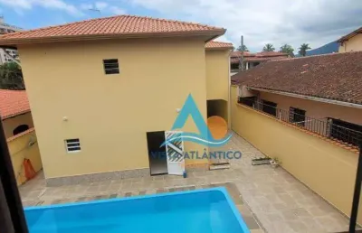 Sobrado com 4 dormitórios à venda, 395 m² por r$ 1.300.000,00 - balneário flórida - praia grande/sp