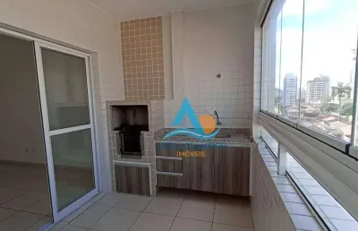 Apartamento com 2 dormitórios para alugar, 75 m² por r$ 3.100,02/mês - aviação - praia grande/sp
