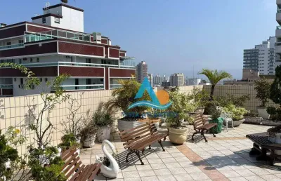Cobertura à venda, 400 m² por r$ 1.120.000,00 - tupi - praia grande/sp
