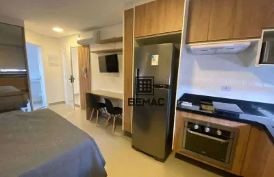 Apartamento com 1 dormitório para alugar, 28 m² por r$ 2.800/mês - ipiranga - são paulo/sp
