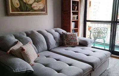 Apartamento com 3 dormitórios para alugar, 81 m² por r$ 7.125/mês - jardim da glória - são paulo/sp