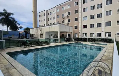 Apartamento para locação em lauro de freitas, caji, 2 dormitórios, 1 banheiro, 1 vaga