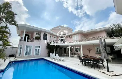 Imponente casa em condomínio à venda no jardim das colinas, são josé dos campos-sp: 4 quartos, 4 suítes, 3 salas, 6 banheiros, 3 vagas, 598m².