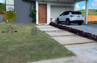 Casa à venda com 249m², 4 dormitórios, sendo 3 suítes, sala ampla, alphaville pernambuco 2, jaboatã