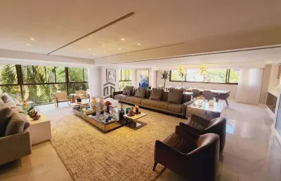 Apartamento à venda com 312m², 5 dormitórios sendo 4 suítes e 3 vagas no edf. central park jaqueira