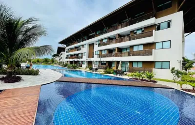 Flat à venda com 68m², decorado, 3 dormitórios sendo 1 suíte garden c varanda grill, 1 vaga, porto