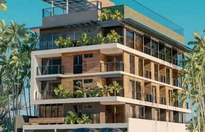 Lançamento à venda a partir de 28,35m², 01 quarto, banheiro social, cozinha, sala de estar/jantar,