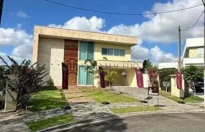 Casa à venda com 422m², 4 suítes, 1 quarto /escritório, 1 quarto dependência suíte, 4 vagas,  alpha