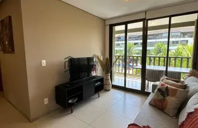 Apartamento à venda com 60,23m², 2 dormitórios, sendo 1 suíte, sala, cozinha, muro alto, ipojuca, p
