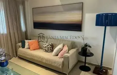 Apartamento sky à venda com 119m², 3 suítes, varanda gourmet, sala, cozinha,  despensa,muro alto, i