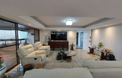 Apartamento à venda com 300m², 3 quartos sendo 2 suítes e 3 vagas no edf. casa grande das ubaias, c