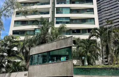 Apartamento em  boa viagem, 4 suites, 172 m², lazer completo, padrão gabriel bacelar- recife, pe