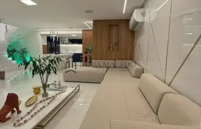 Cobertura duplex reformada, 3 suites, terraço, projeto de arquitetura minimalista  à venda, porteir